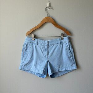J Crew Factory Light Blue Shorts, 3.5" length